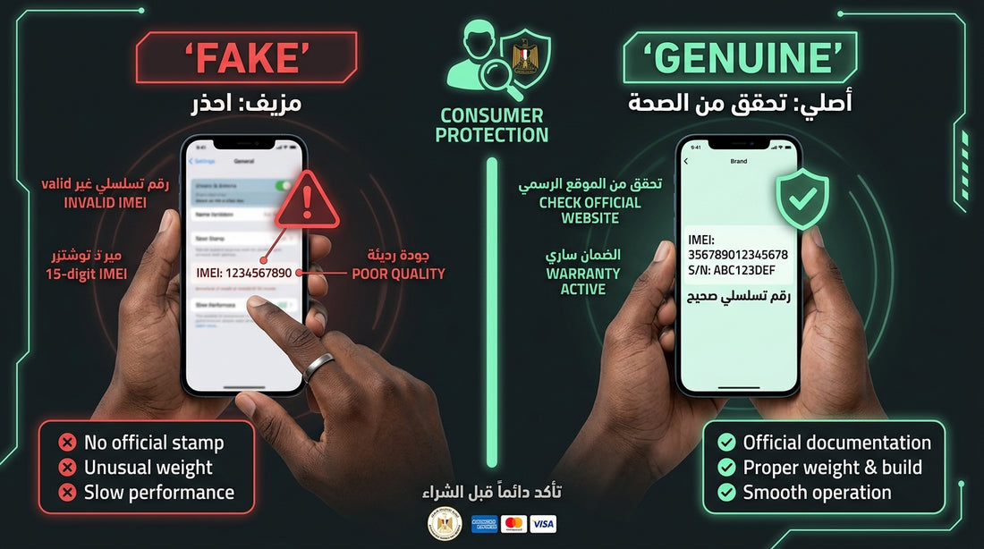 Spotting fake stolen iPhone in Egypt IMEI check buyer guide