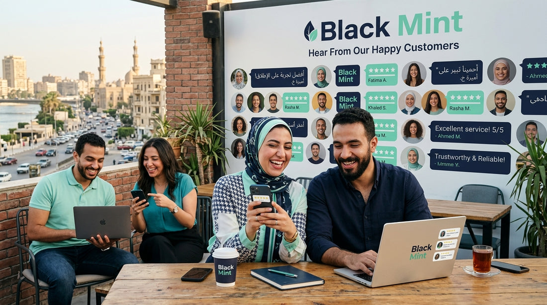 آراء العملاء المصريين في بلاك منت