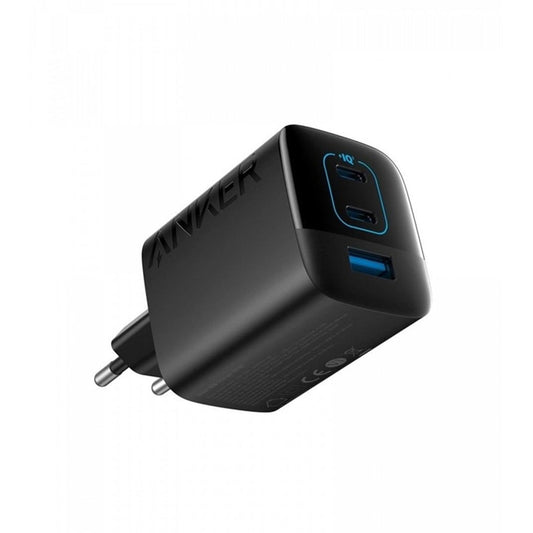 Anker 336 67W Wall Charger, 2 USB-C + 1 USB-A Ports, PD and PPS, for Laptops, Tablets and Phones