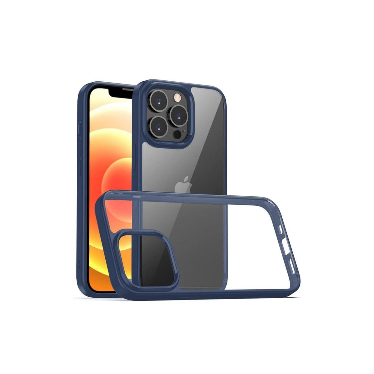 Colored Case for iPhone 11 Pro Max to iPhone 16 Pro Max