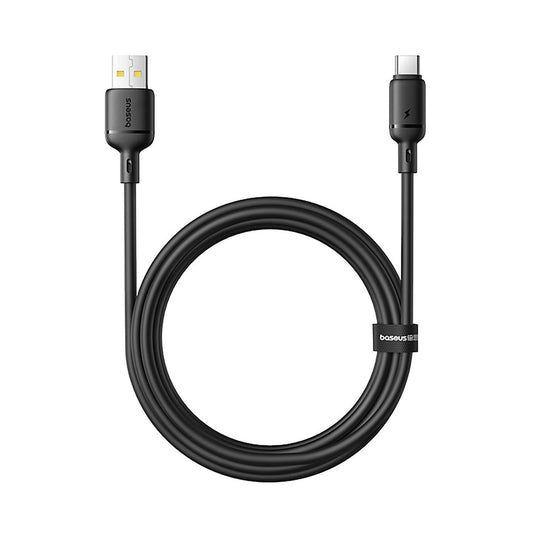 Baseus Silky USB-A to USB-C Fast Charging Data Cable, 3A, 1 m
