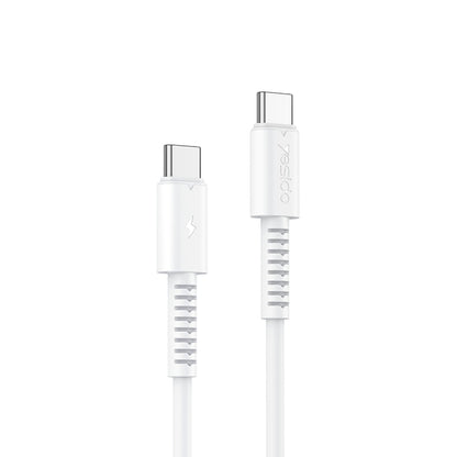 Yesido CA154 60W PD USB-C to USB-C Cable, 1m PVC Charging and Data Cable