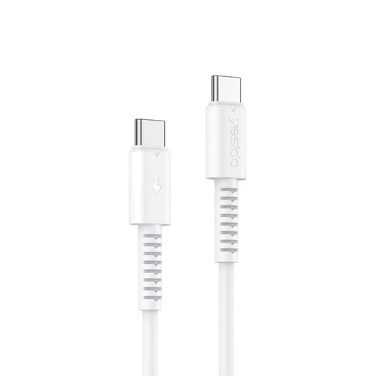 Yesido CA154 60W PD USB-C to USB-C Cable, 1m PVC Charging and Data Cable