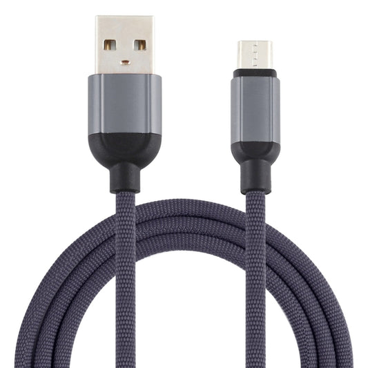 3Tech TM201 Braided USB-A to Micro-USB Cable, 1 m, Aluminum Alloy Connectors