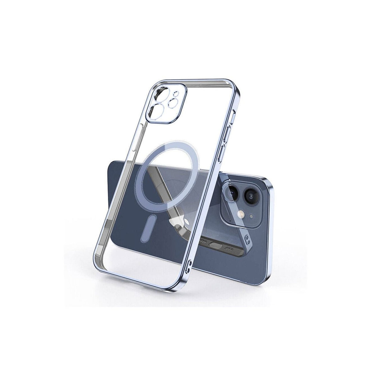 MagSafe Clear Case with Frame for iPhone 11 Pro Max to iPhone 16 Pro Max