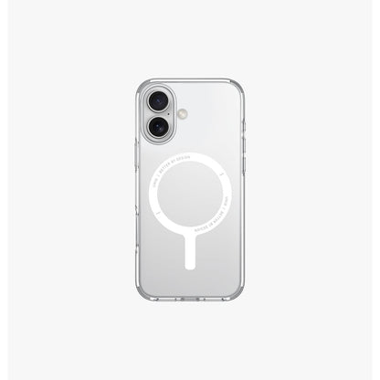 Uniq Clario Eco-Friendly MagClick Clear Case for iPhone 16