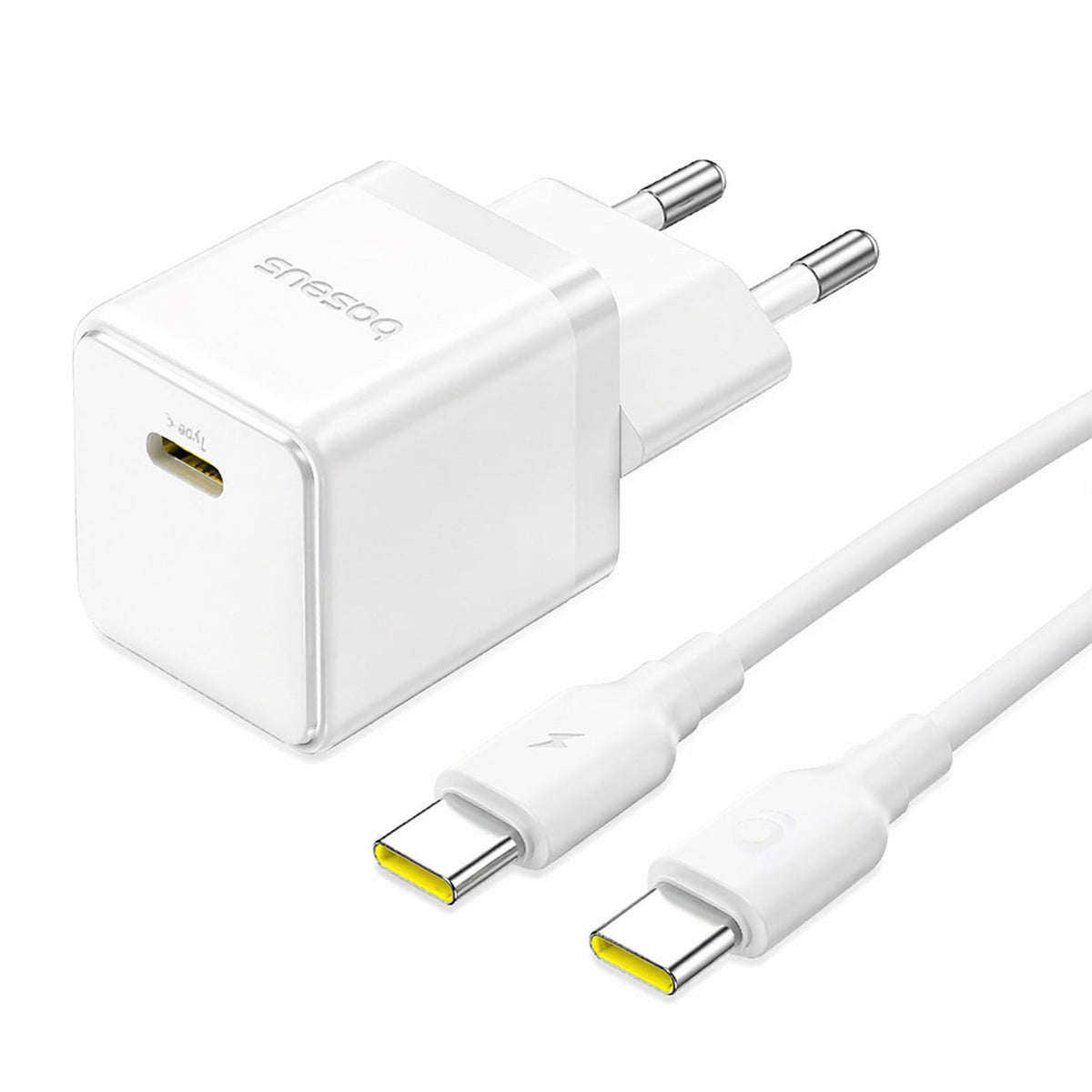 Baseus Palm 20W USB-C PD Fast Charger with USB-C to USB-C 60W Cable, 1 m, EU Plug (2)