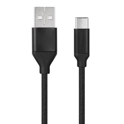 3Tech TT201 3A Braided USB-A to USB-C Cable for Phones and Tablets with USB-C (2)