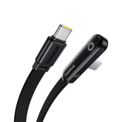 Baseus MVP 3 100W USB-C to USB-C Fast Charging Cable, 2 m, 90° Connector (2)