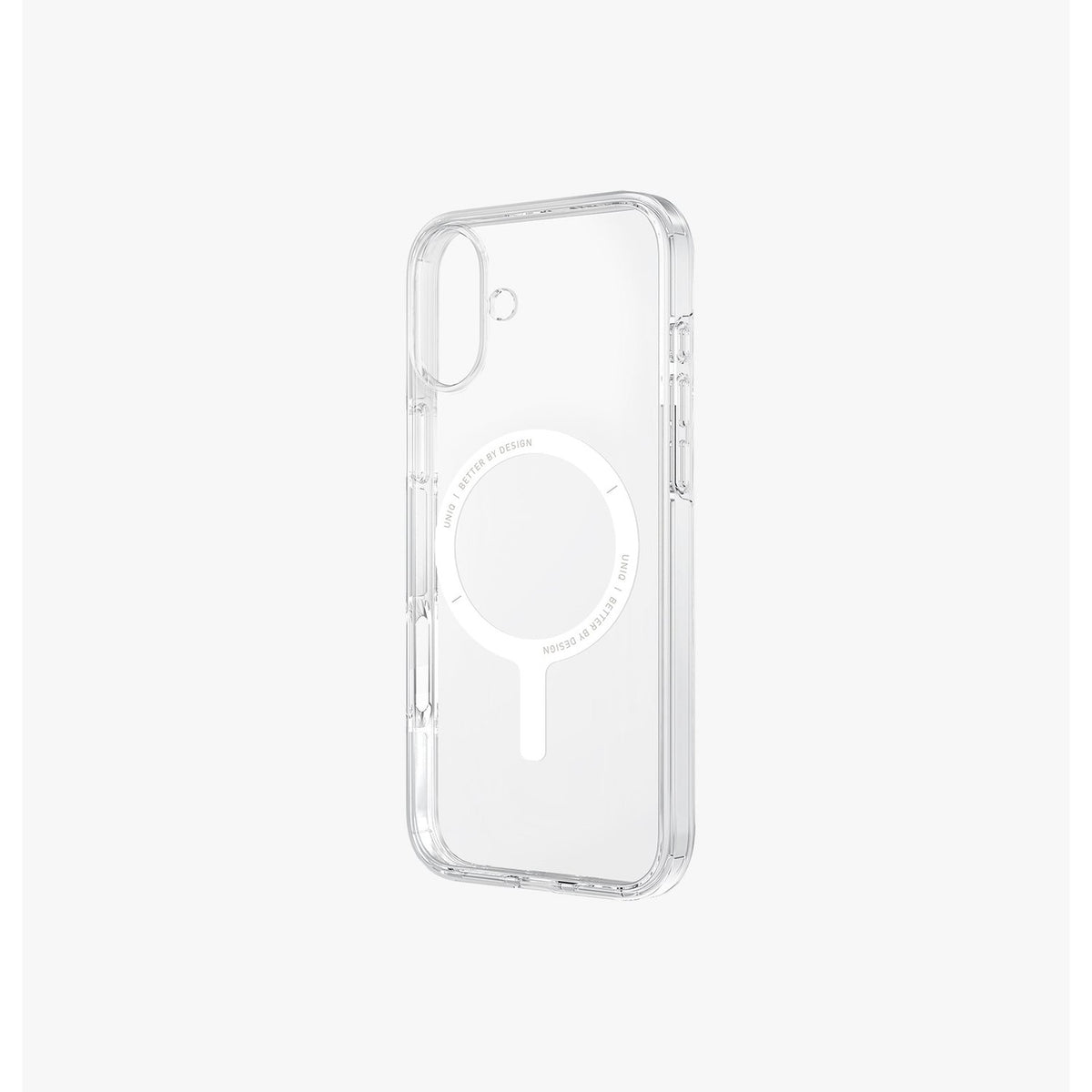Uniq Clario Eco-Friendly MagClick Clear Case for iPhone 16 (3)